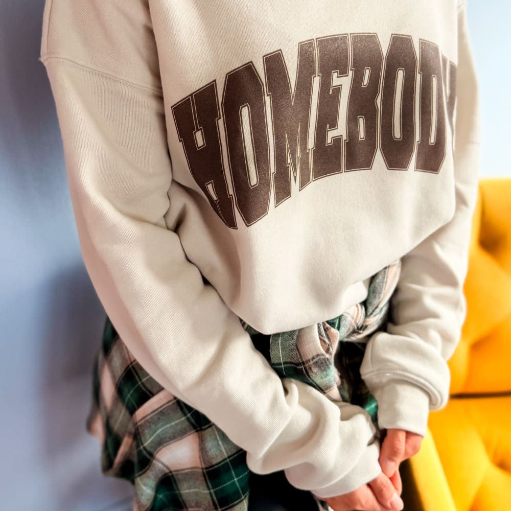 5 STAR! Homebody Sweatshirt - Dust (Copy)