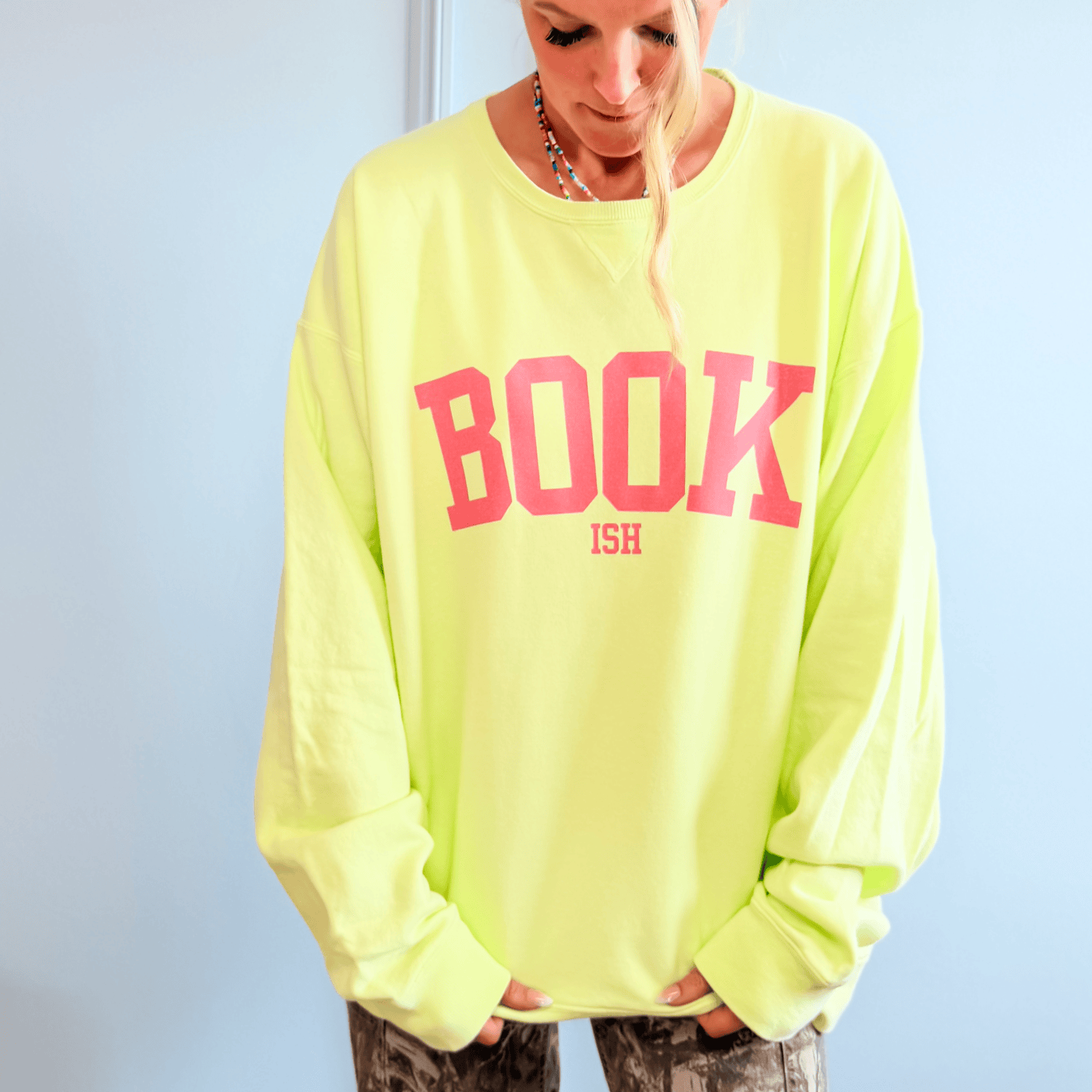 Bookish Comfort Wash Crewneck