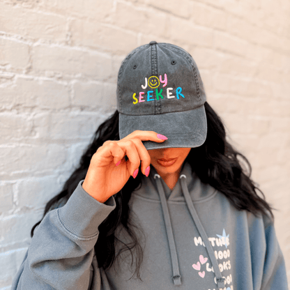 Joy Seeker Embroidered Cap