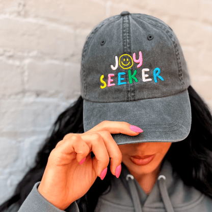 Joy Seeker Embroidered Cap