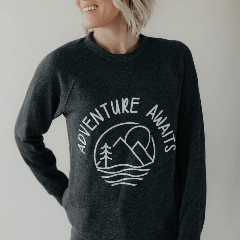 Adventure Awaits Sweatshirt - Mommy Apparel
