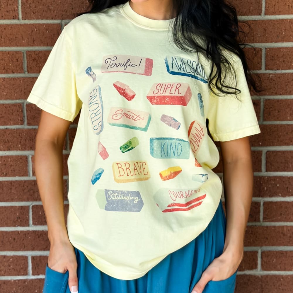 Affirmation Erasers Tee - Mommy Apparel