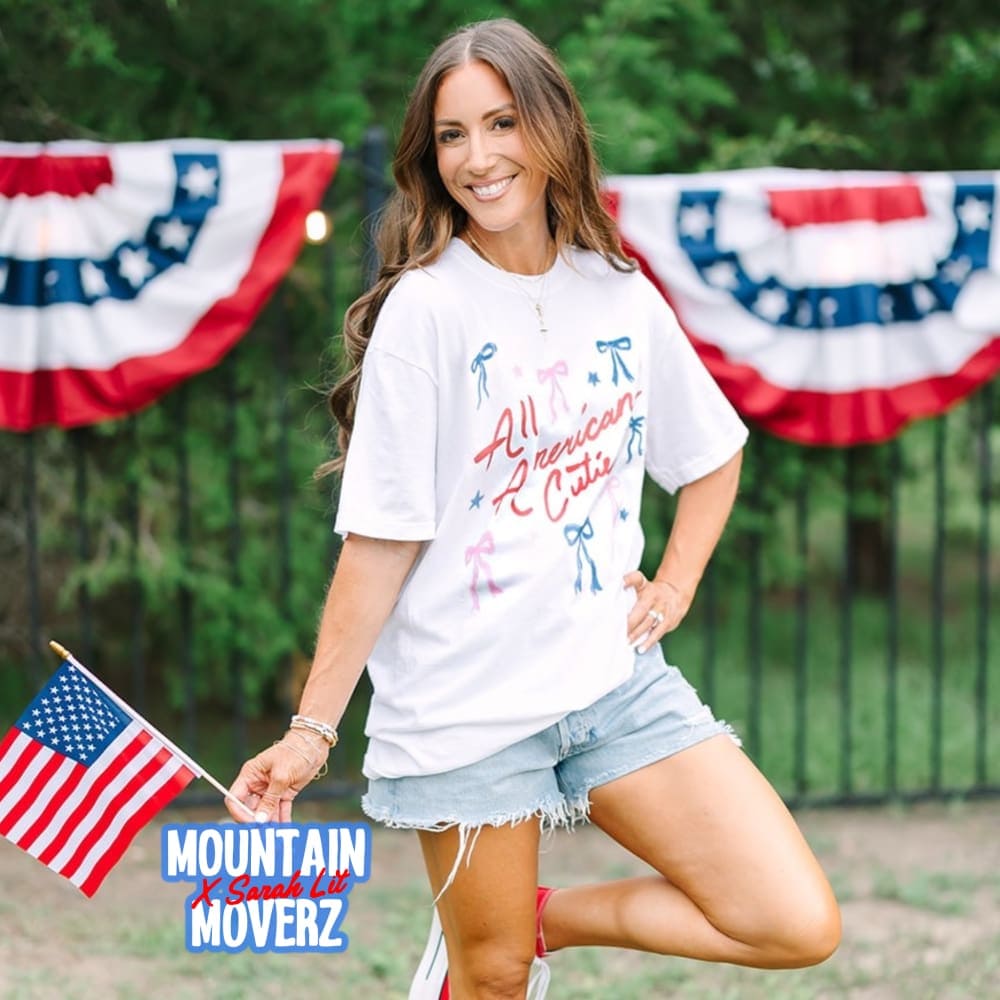 All American Cutie - Adult Tee - NEW