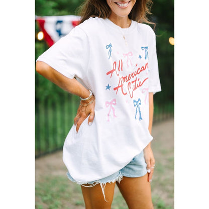 All American Cutie - Adult Tee - NEW