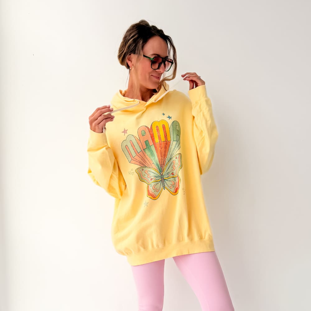Butterfly Mama Hooded Sweatshirt