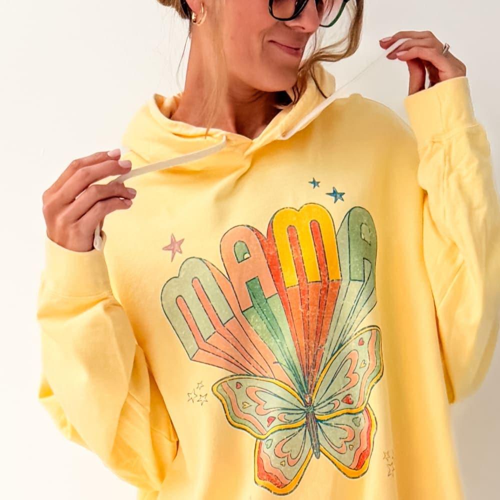 Butterfly Mama Hooded Sweatshirt