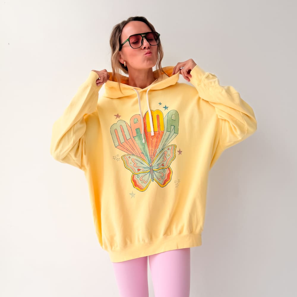 Butterfly Mama Hooded Sweatshirt