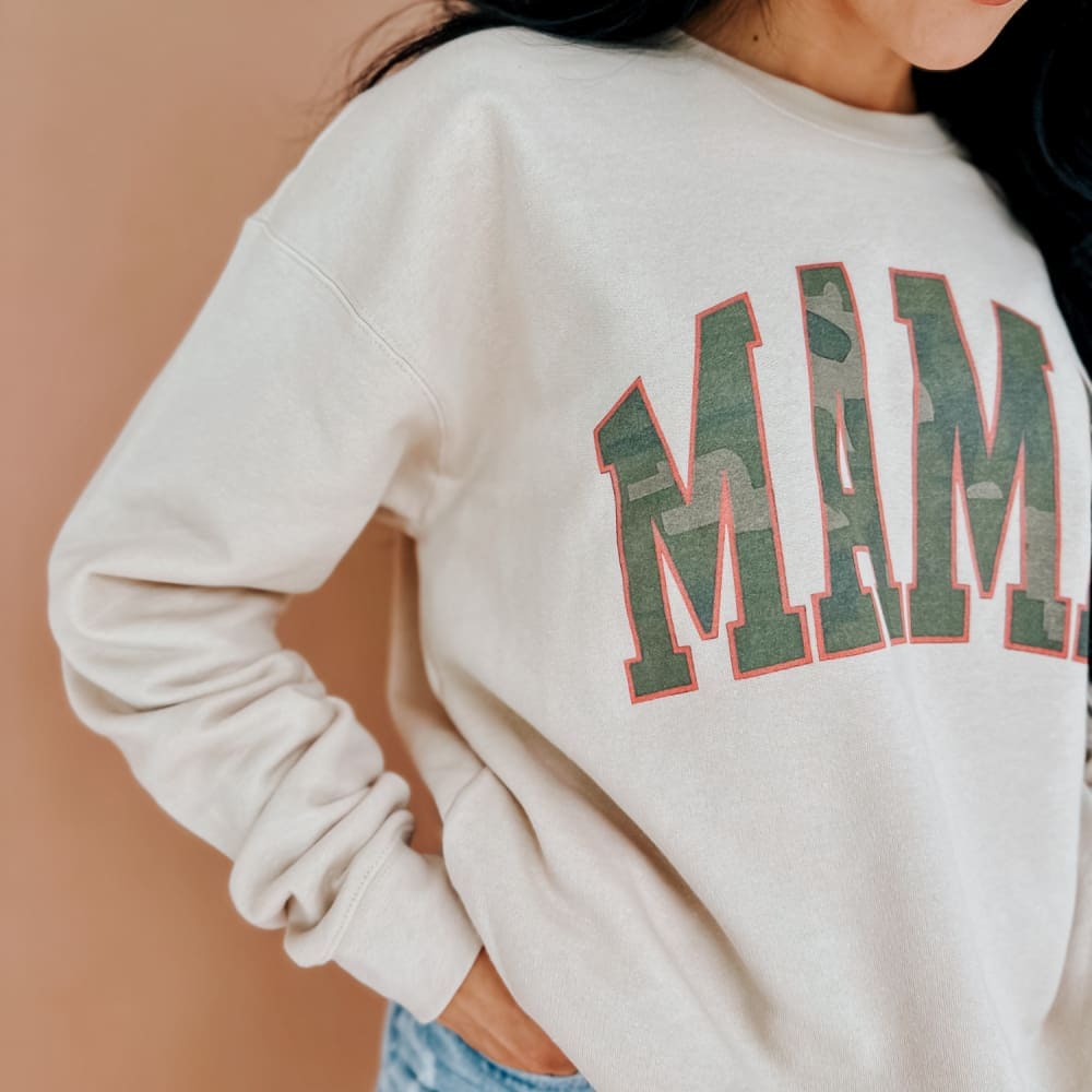 Camo Mama Sweatshirt