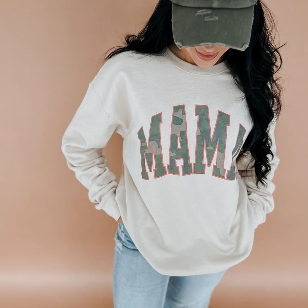 Camo Mama Sweatshirt