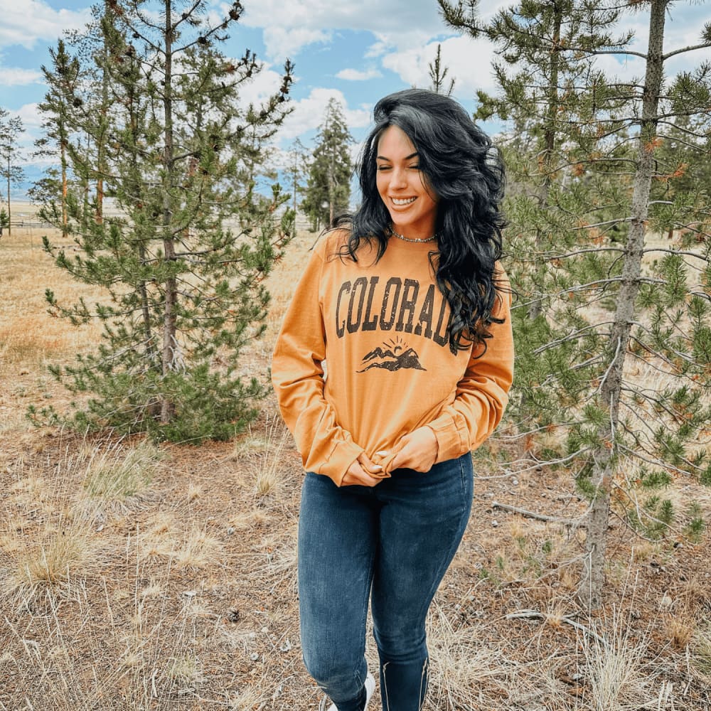 Colorado Long Sleeve Tee - Mommy Apparel
