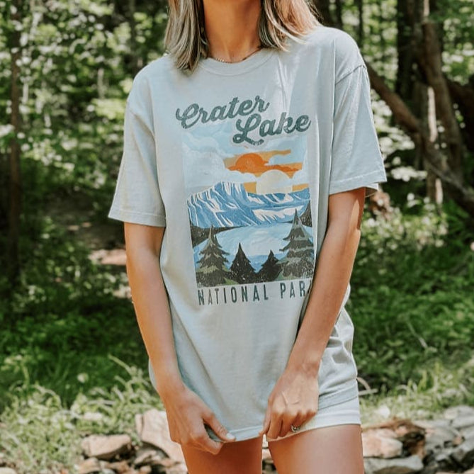 Crater Lake National Park Tee - NEW