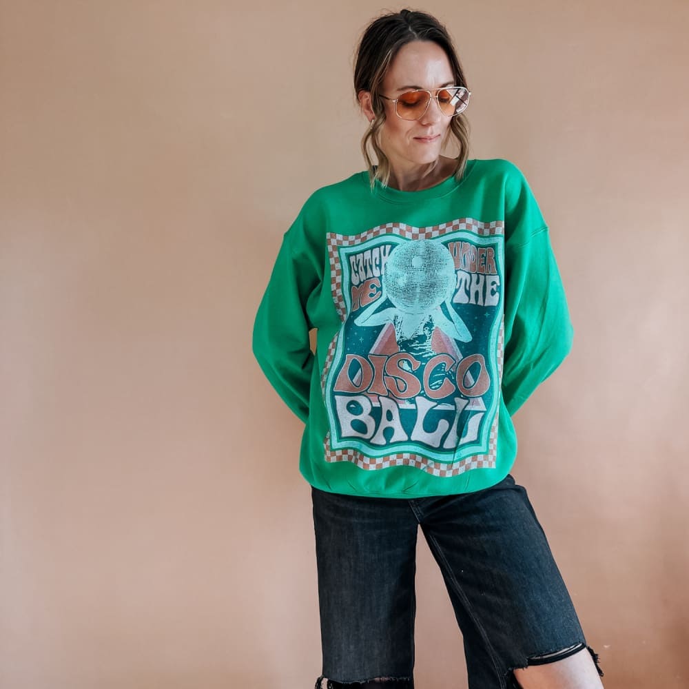 Disco Ball Sweatshirt – Mountain Moverz
