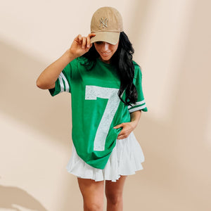 Distressed 7 Jersey Tee - NEW