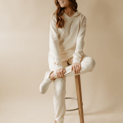 Dream Lounge Hoodie - Bone