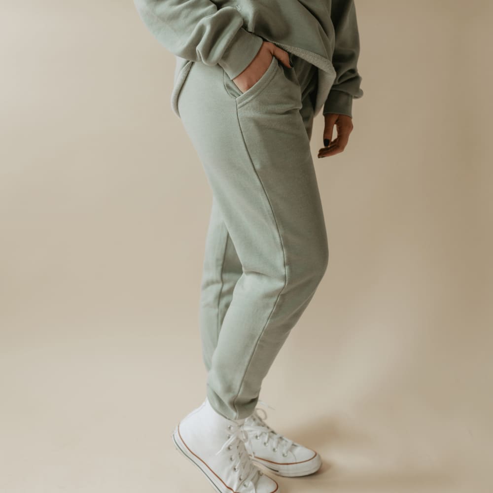 Dream Lounge Jogger - Sage Green - Mountain Moverz