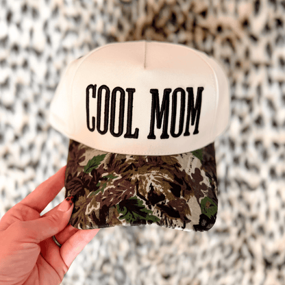 Cool Mom Camo Trucker Hat