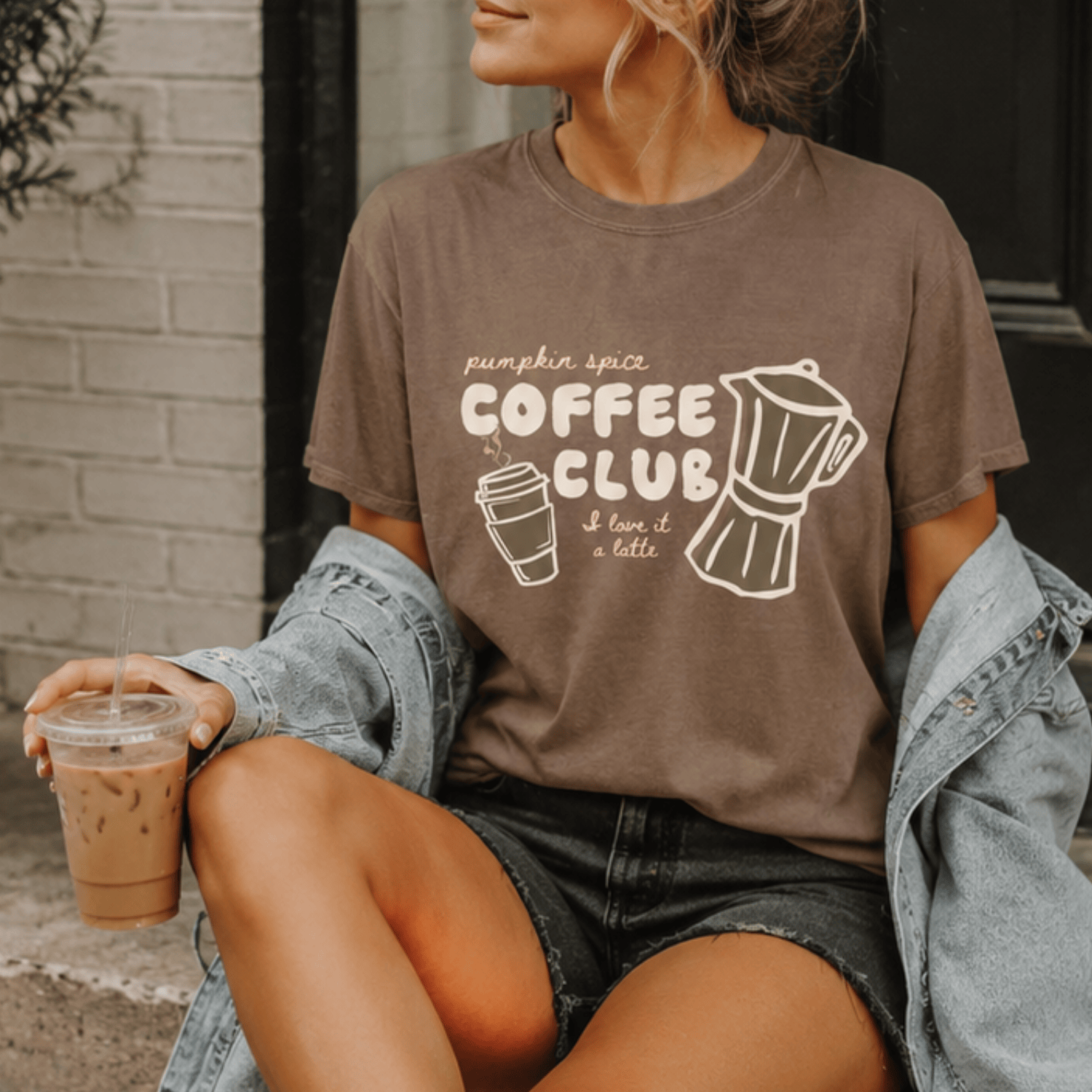 Pumpkin Spice Coffee Club Tee