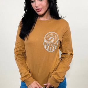 Faith Not Fear Long Sleeve - Mommy Apparel