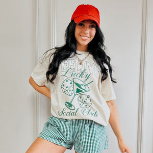 Feeling Lucky Social Club Tee - NEW