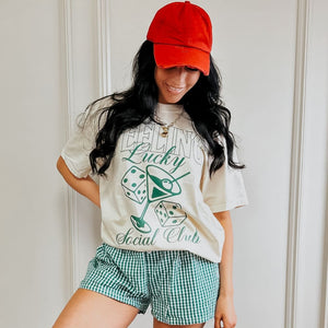 Feeling Lucky Social Club Tee - NEW