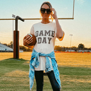 Game Day Tee - Ivory - Mommy Apparel