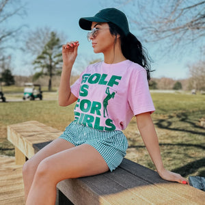 Golf is for Girls Tee - Mommy Apparel