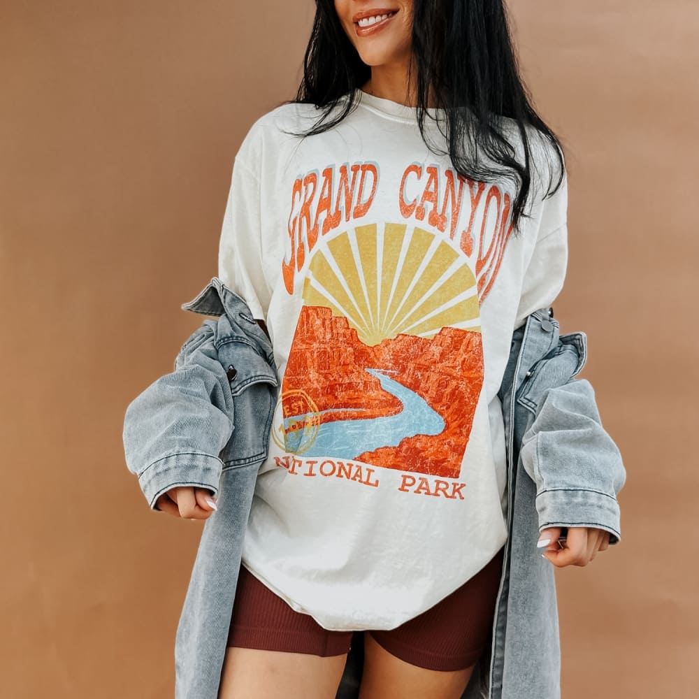 Grand Canyon Heritage National Parks Tee NEW