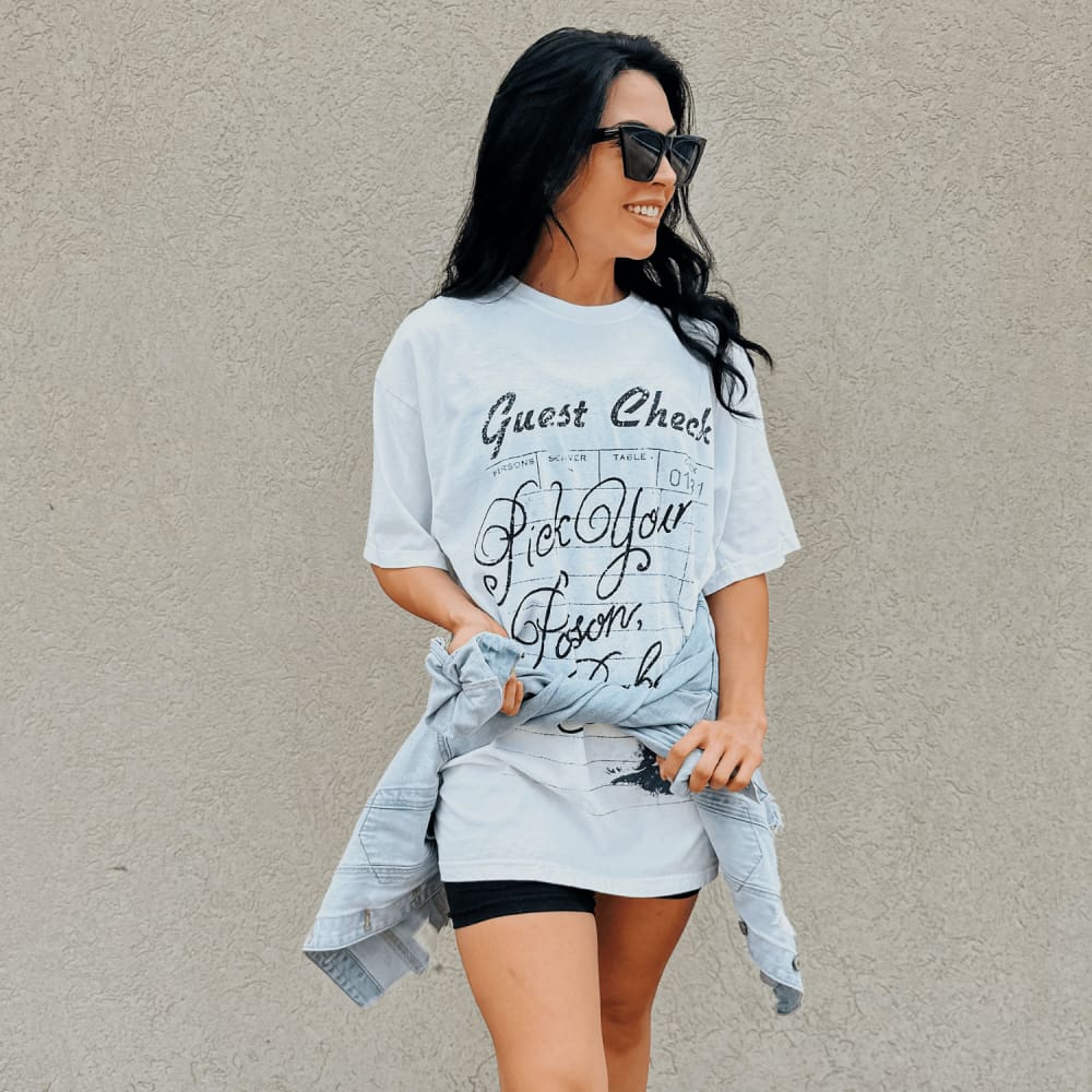 Halloween Guest Check Tee