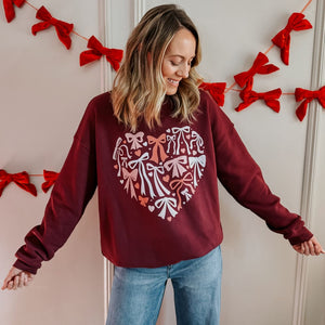 Heart of Bows Sweatshirt