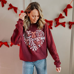 Heart of Bows Sweatshirt