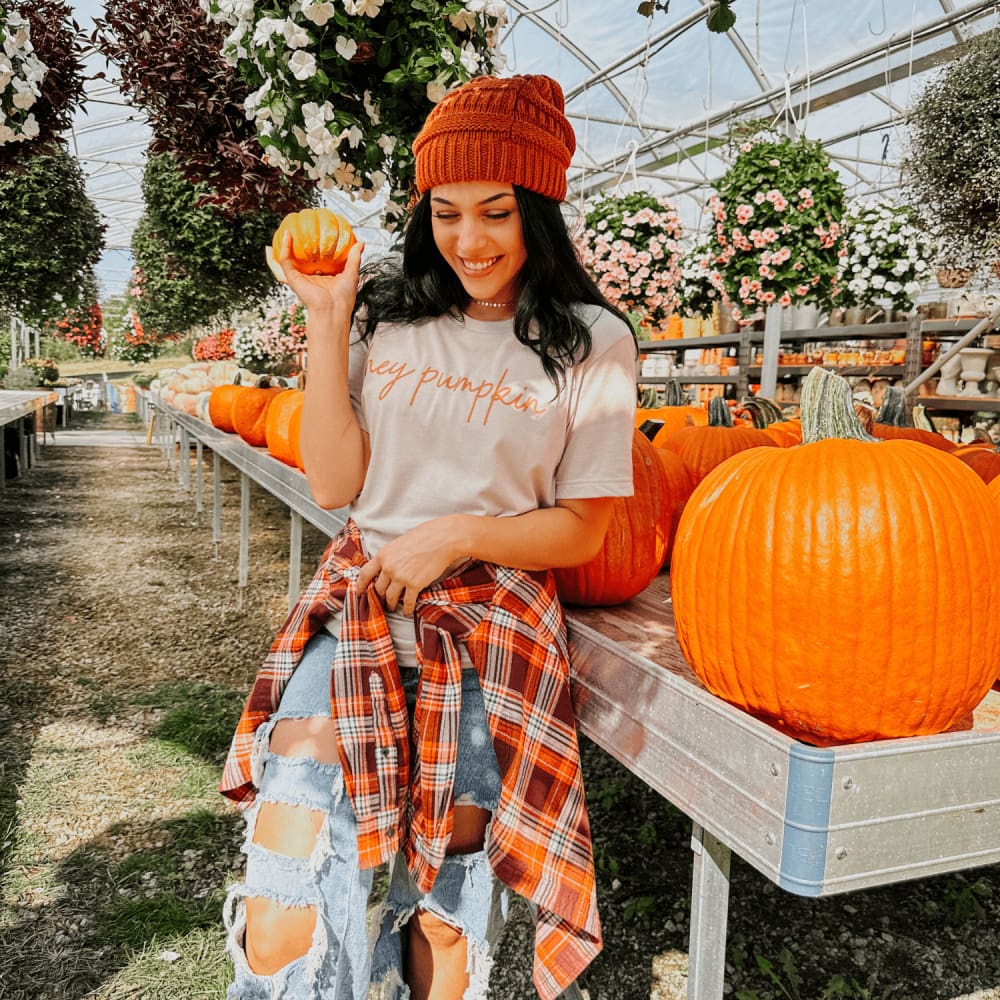Hey Pumpkin Tee - Mommy Apparel