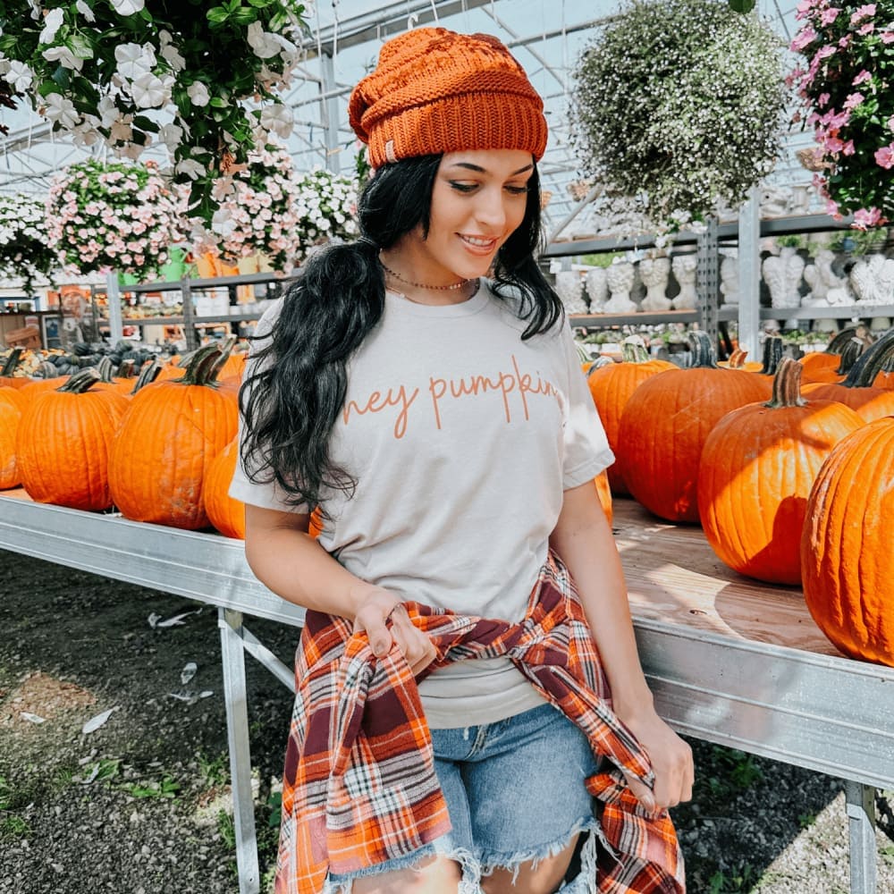 Hey Pumpkin Tee - Mommy Apparel