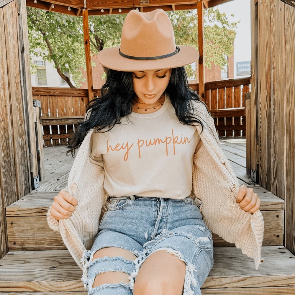 Hey Pumpkin Tee - Mommy Apparel