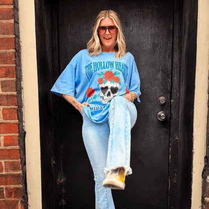 Hollow Hearts Oversized Tee