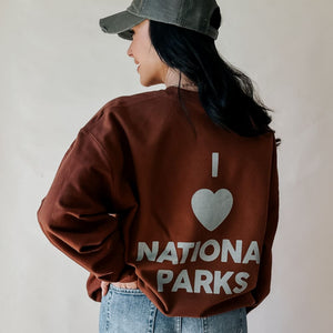 I Love National Parks Sweatshirt