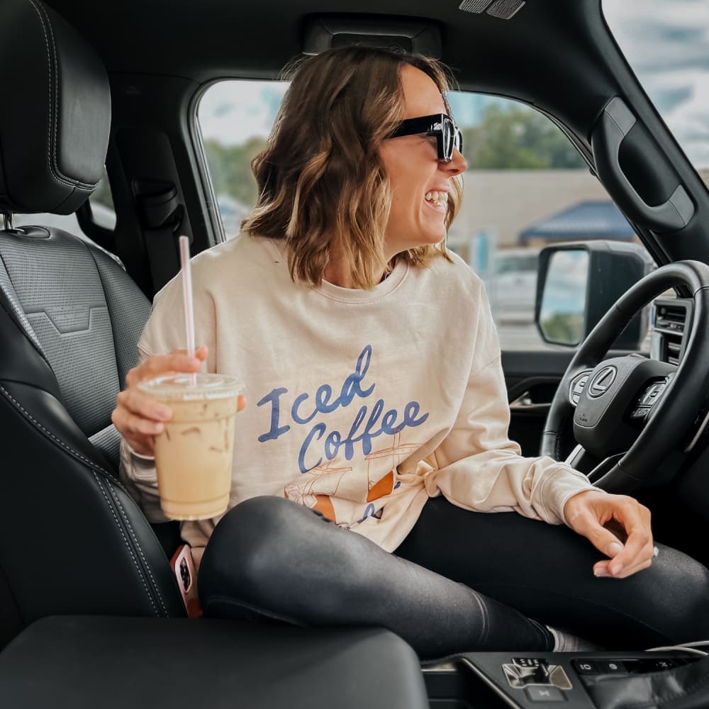 Iced Coffee Addict Sweatshirt