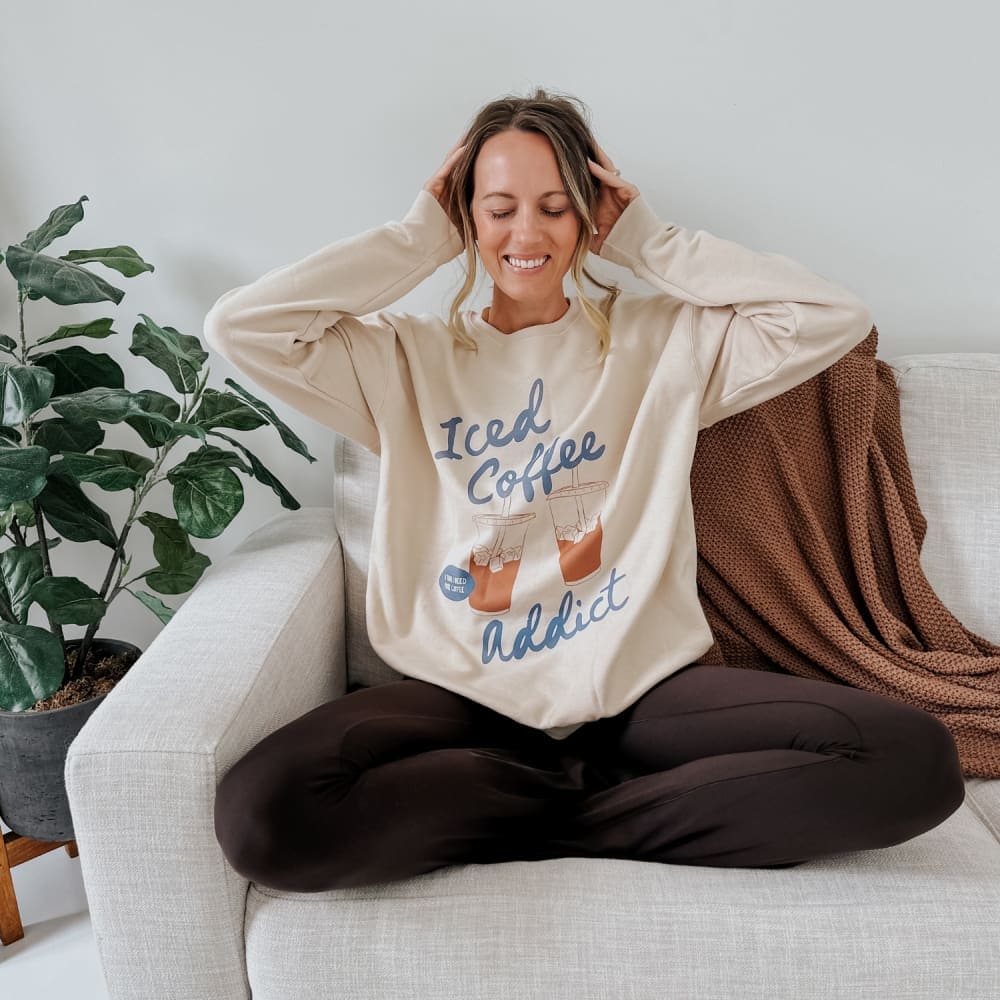 Iced Coffee Addict Sweatshirt