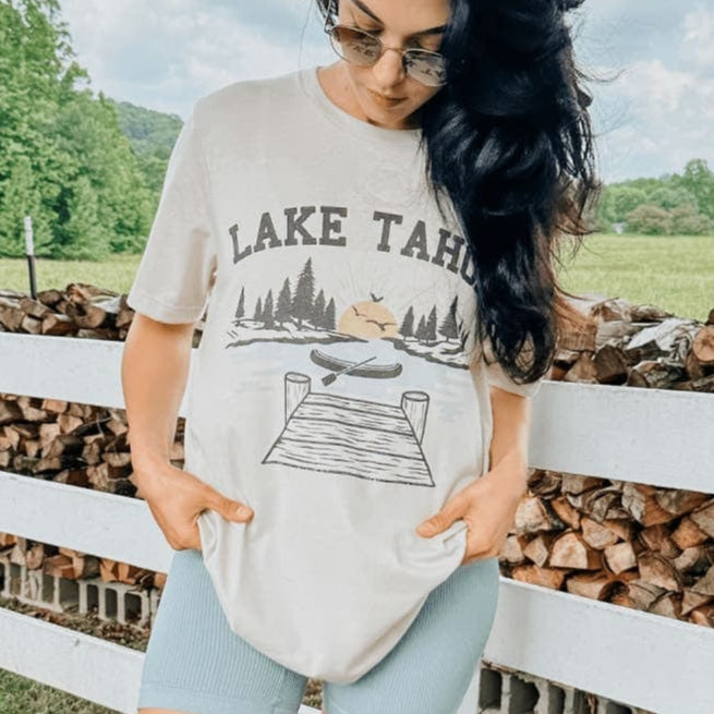 Lake Tahoe Park Tee - Mommy Apparel