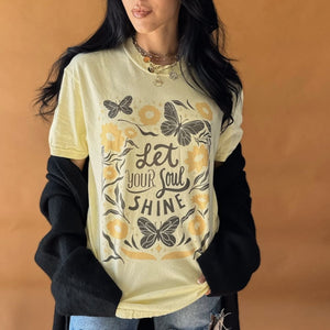 Let Your Soul Shine Tee - NEW