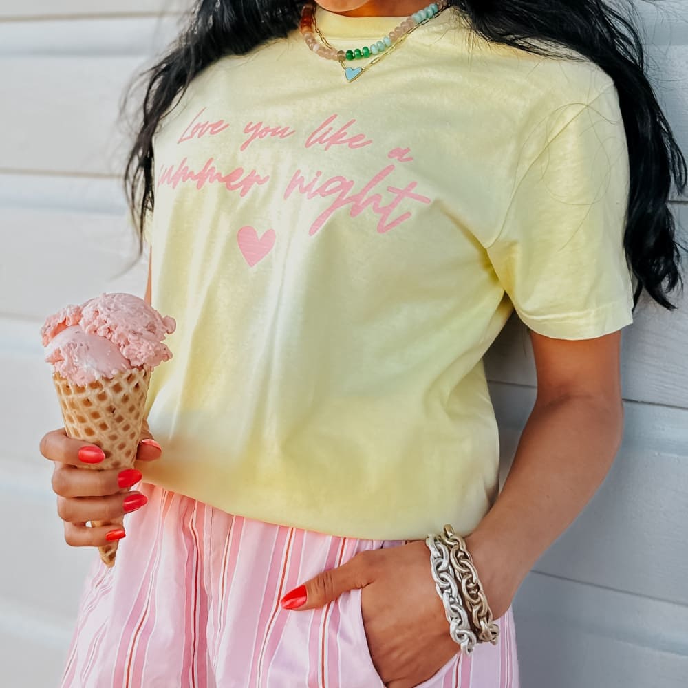 Like A Summer Night Tee - NEW