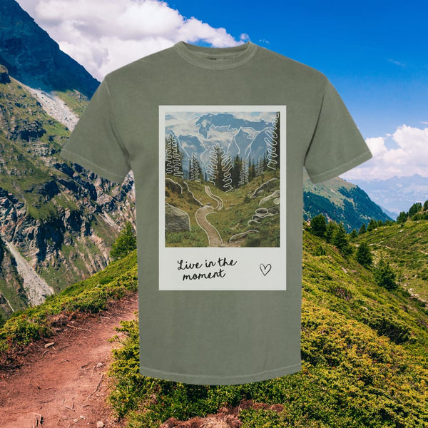 Live In The Moment | Shop Mountain Moverz T-Shirts