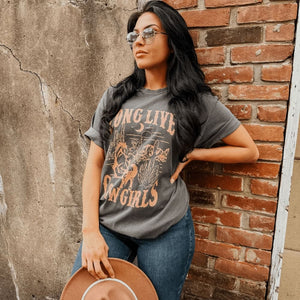 Long Live Cowgirls Tee - Mommy Apparel