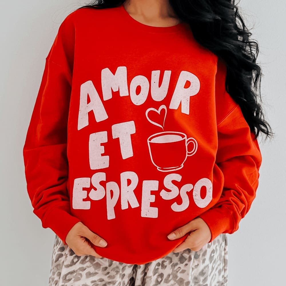 Love & Espresso Sweatshirt
