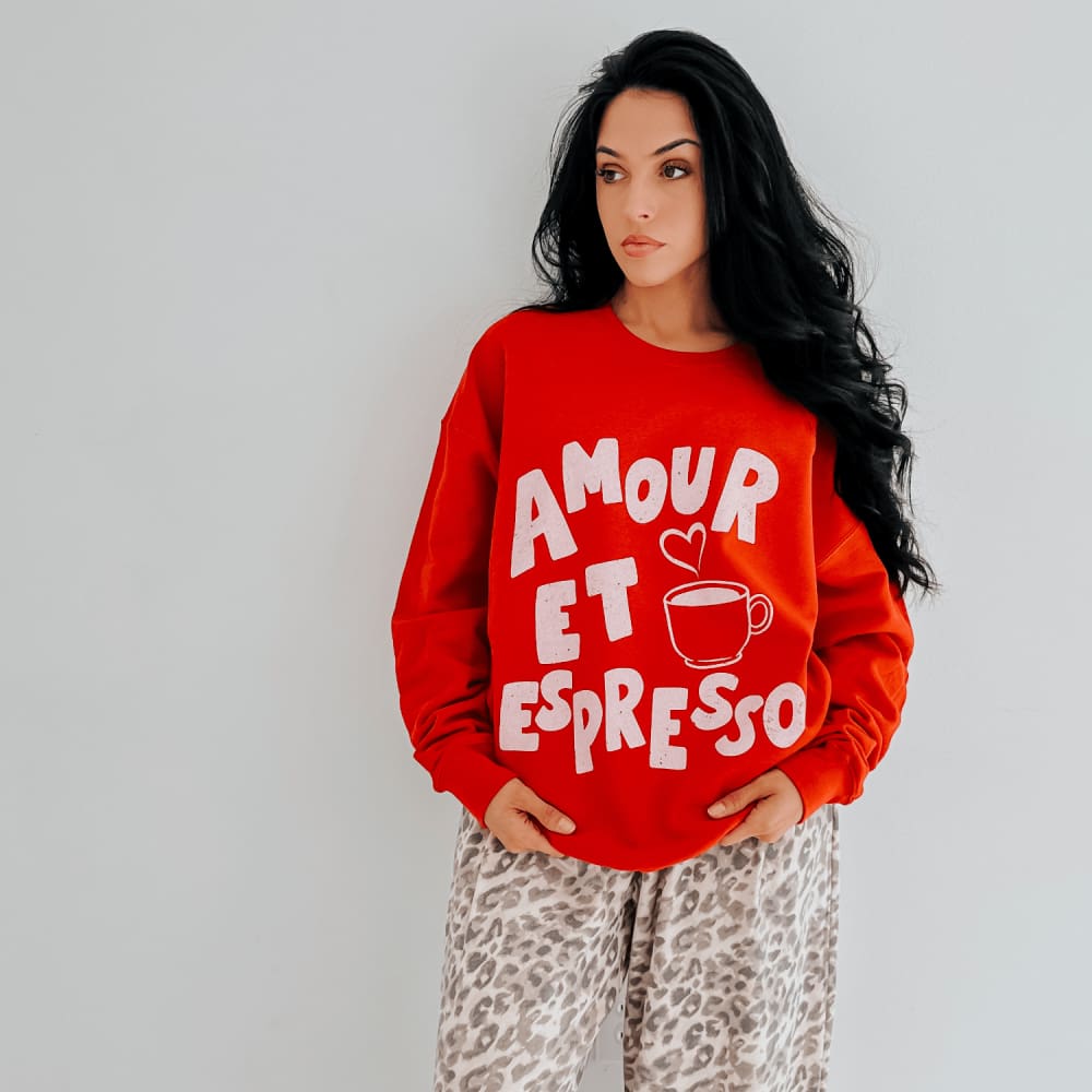 Love & Espresso Sweatshirt