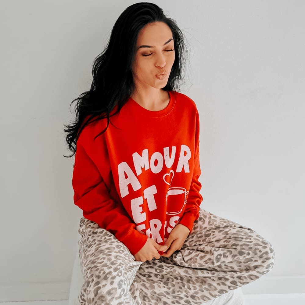 Love & Espresso Sweatshirt