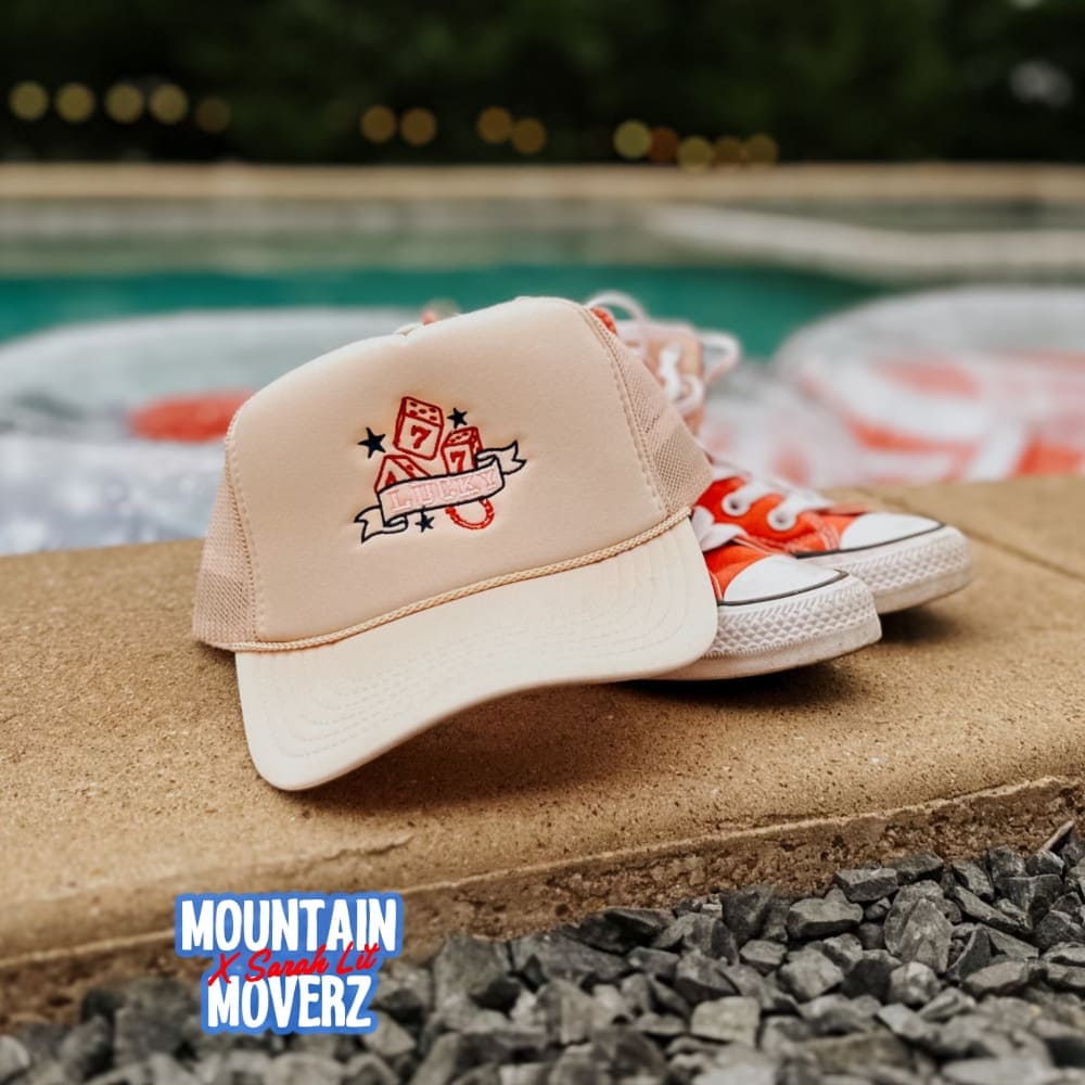 Lucky 7’s Trucker Hat - Sand