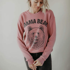 Crewneck MAMA BEAR unisexe – Tamelo boutique