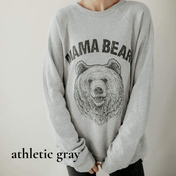 Mama bear sweatshirt with bear face new arrivals