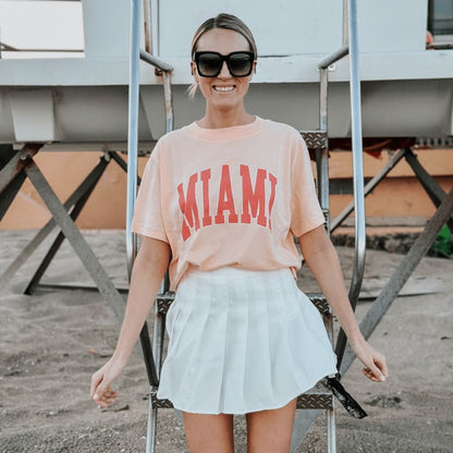 Miami Relaxed Boxy Tee - NEW
