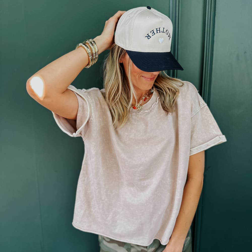 MOTHER Hat - Natural Navy